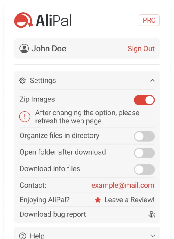 Download & ZIP